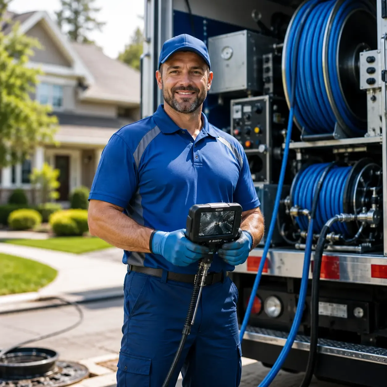 Local outdoor drain cleaning specialists in Wayne, MI